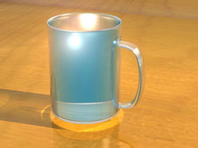 Glass Cup 3d model jpeg image
